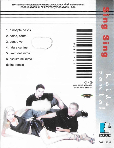 Sing Sing B.B. - Haide Cântă! (Caseta Audio) [2]
