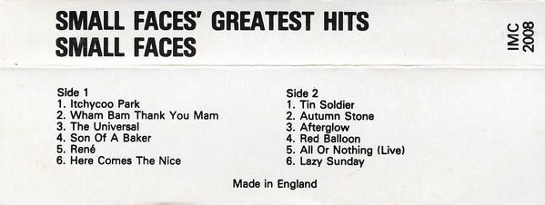 Small Faces - Small Faces' Greatest Hits (Caseta Audio) [2]