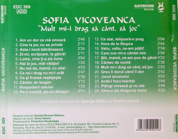 Sofia Vicoveanca - Mult Mi-i Drag Să Cânt, Să Joc [2]