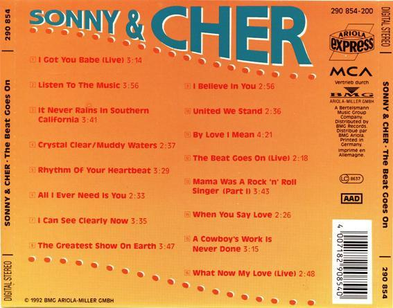 Sonny & Cher - The Beat Goes On (CD Audio) [2]