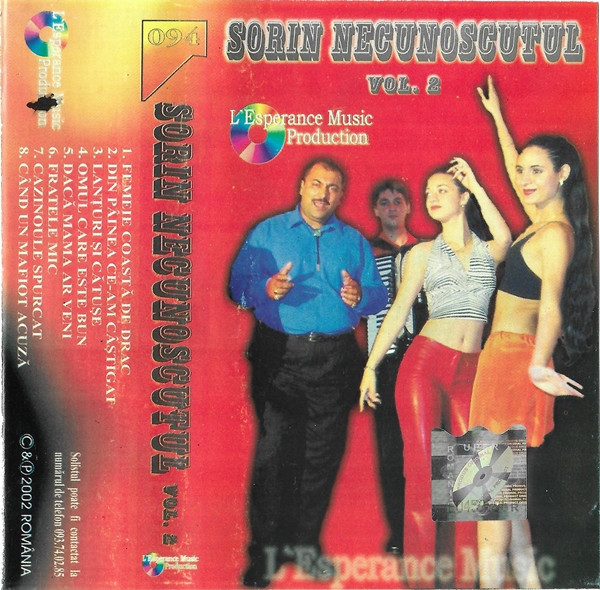 Sorin Necunoscutul - Vol. 2 (Caseta Audio) [2]