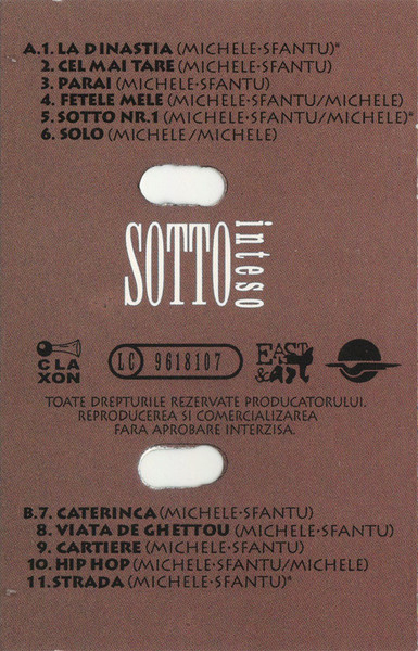 Sotto Inteso - Dinastia (Caseta Audio) [2]