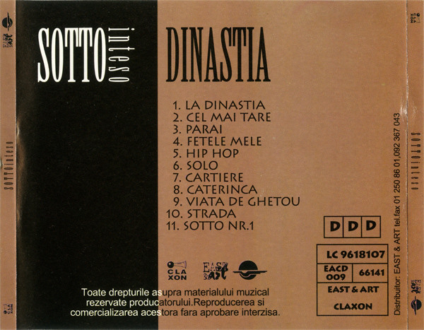 Sotto Inteso – Dinastia (CD) [2]