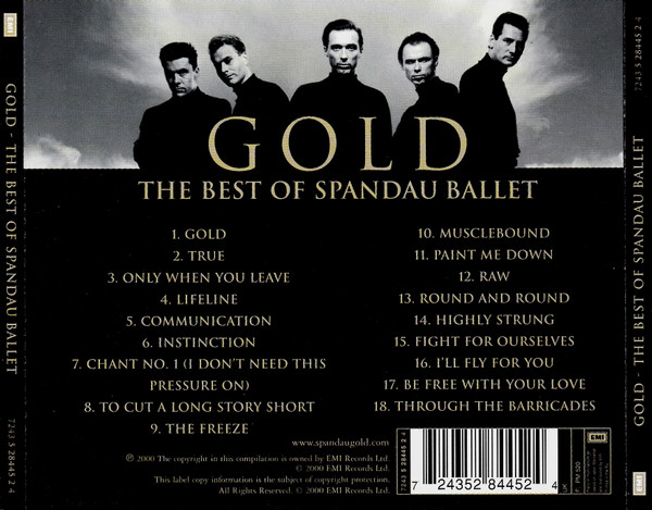 Spandau Ballet - Gold - The Best Of Spandau Ballet (CD) [2]
