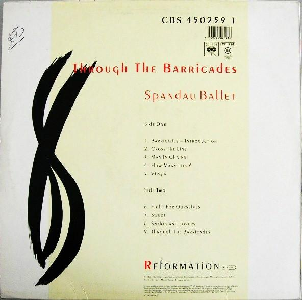 Spandau Ballet - Through The Barricades (CD) [2]