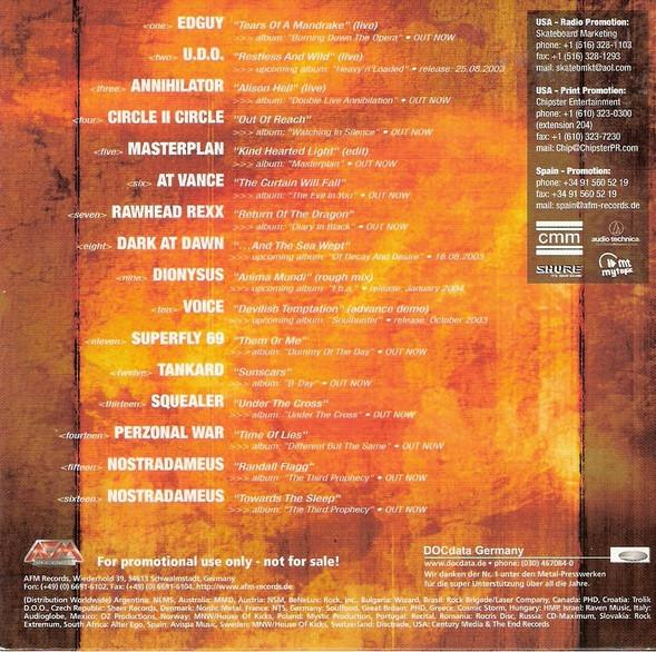 +++ Specialties 2003 & 2004 +++ (New Signings & Upcoming Releases) [2]