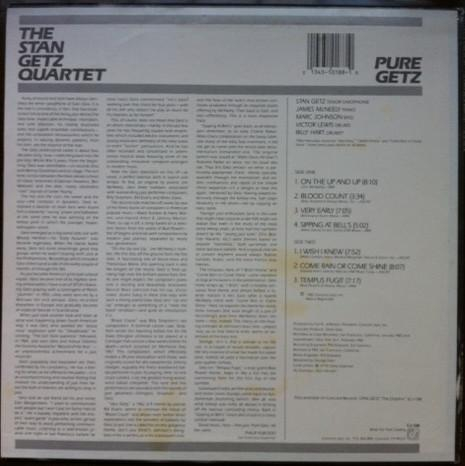 Stan Getz Quartet - Pure Getz (Disc Vinil) [2]