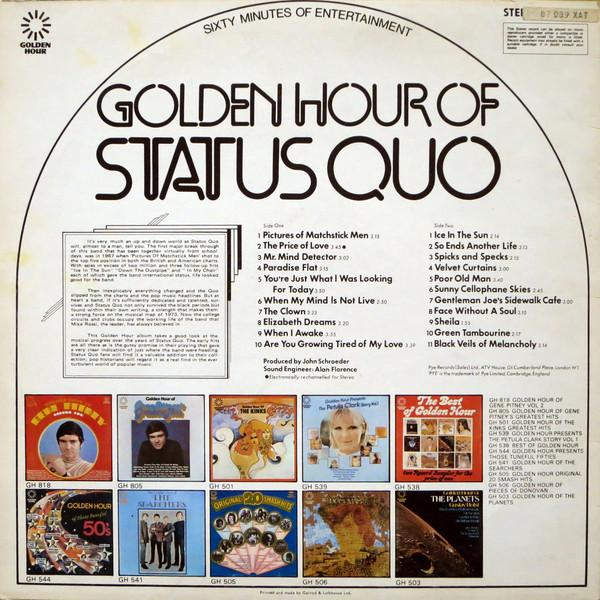 Status Quo - Golden Hour Of Status Quo [2]