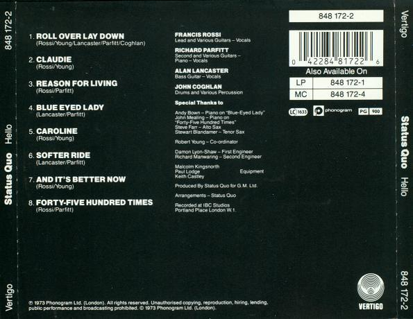 Status Quo - Hello! [2]