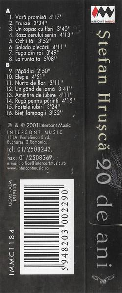 Ștefan Hrușcă - 20 De Ani, (Casetă Audio) [2]