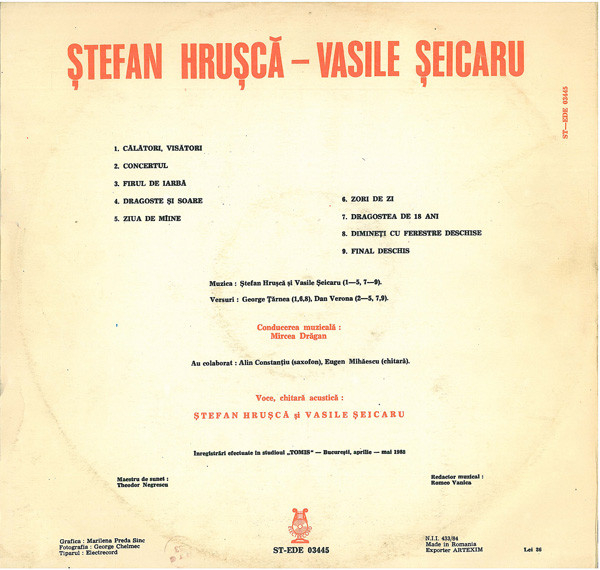 Ștefan Hrușcă - Călători, Visători [2]