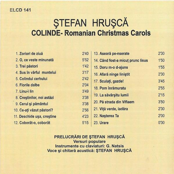 Ștefan Hrușcă - Colinde - Romanian Christmas Carols (CD) [2]