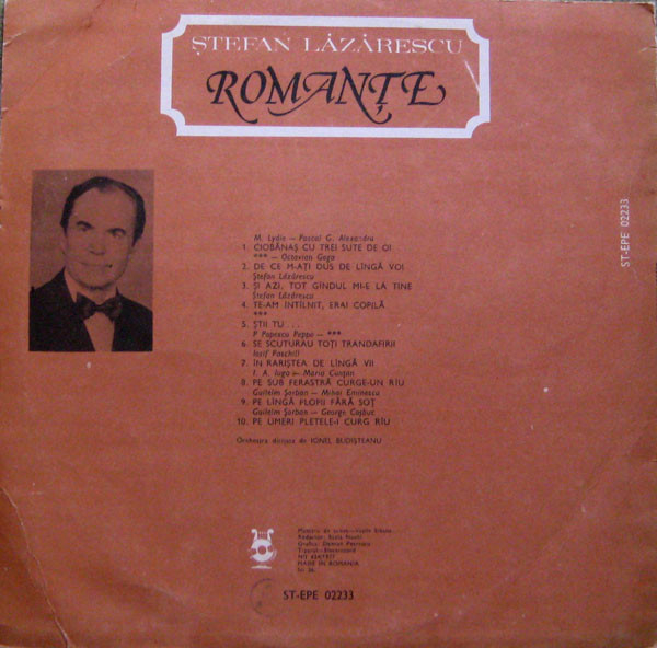Ștefan Lăzărescu - Romanțe [2]