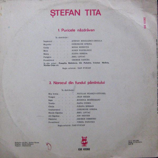 Ștefan Tita - Puricele Năzdrăvan / Norocul Din Fundul Pămîntului (Disc Vinil) [2]