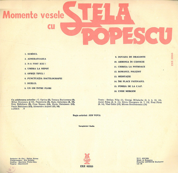 Stela Popescu - Momente Vesele [2]