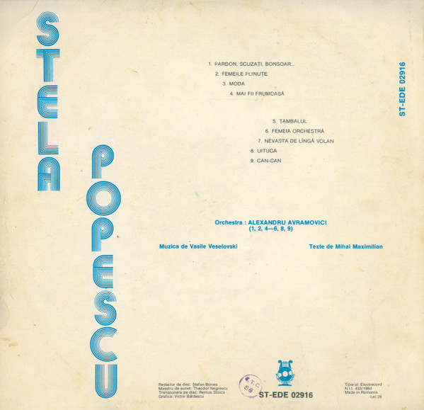 Stela Popescu - Stela Popescu [2]