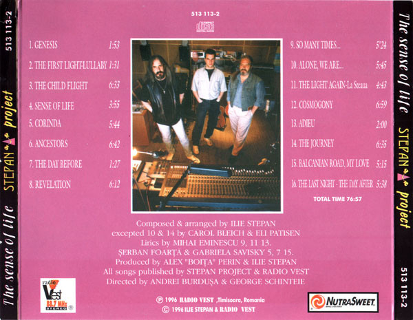 Stepan Project – Sensul Vieții = The Sense Of Life (CD) [2]