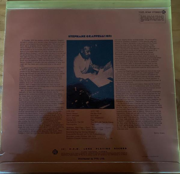 Stéphane Grappelli - Stephane Grappelli 1971 (Disc Vinil) [2]