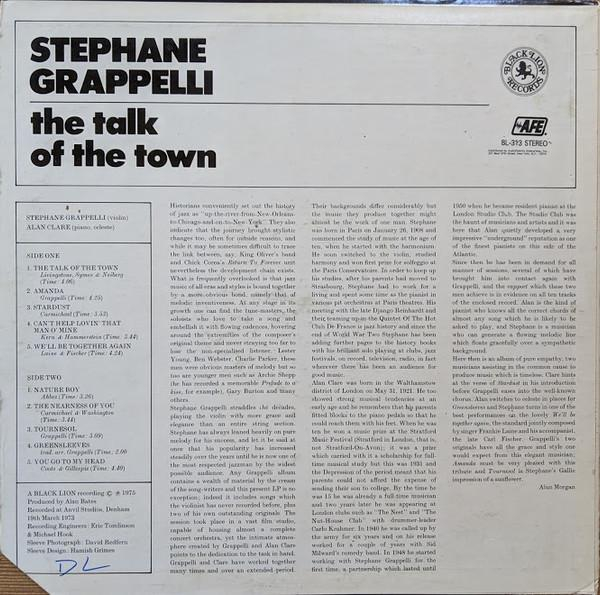 Stéphane Grappelli - The Talk Of The Town (Disc Vinil) [2]