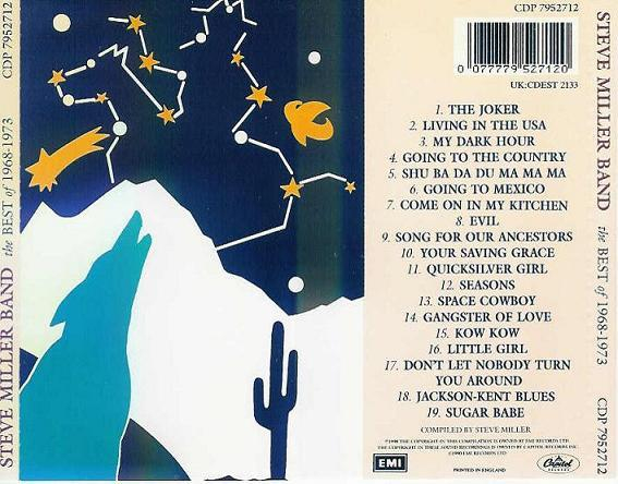 Steve Miller Band - The Best Of 1968 - 1973 (CD) [2]