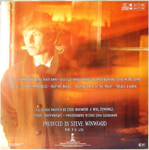 Steve Winwood - Talking Back To The Night [2]
