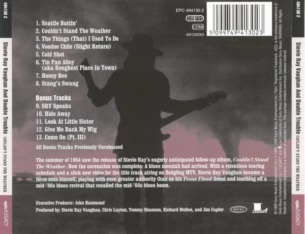Stevie Ray Vaughan & Double Trouble - Couldn't Stand The Weather (CD) [2]