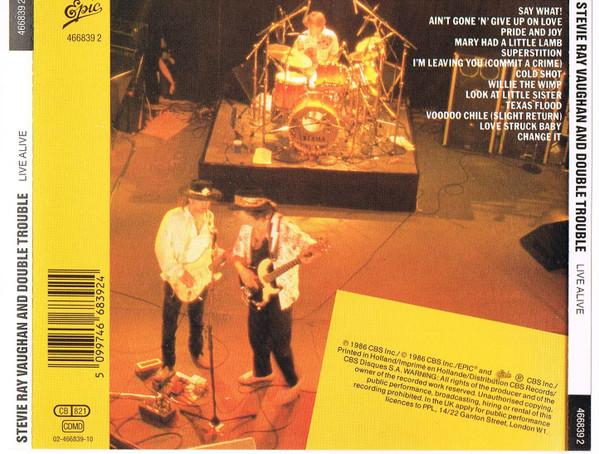 Stevie Ray Vaughan & Double Trouble - Live Alive (CD) [2]