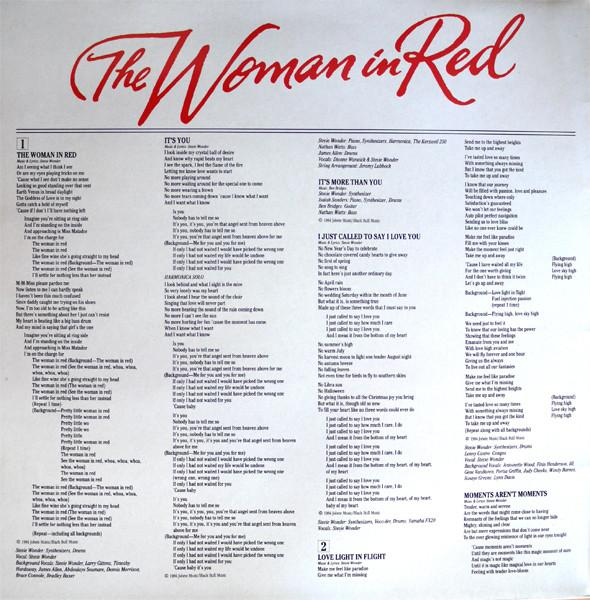 Stevie Wonder - The Woman In Red (Selections From The Original Motion Picture Soundtrack) [2]