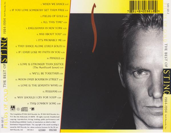Sting - Fields Of Gold (The Best Of Sting 1984 - 1994) (CD) [2]
