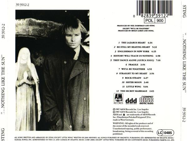 Sting - ...Nothing Like The Sun , (CD) [2]