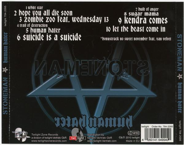 Stoneman  - Human Hater (CD) [2]
