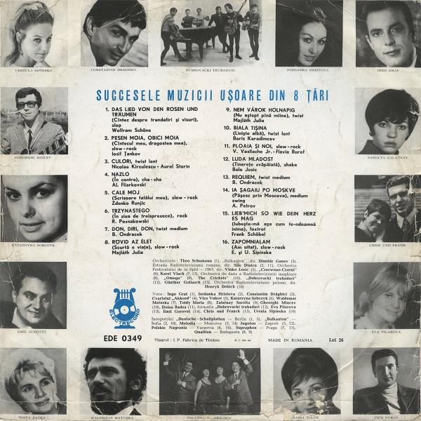Succesele Muzicii Ușoare Din 8 Țări (Disc Vinil) [2]