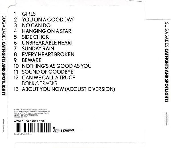 Sugababes - Catfights And Spotlights (CD Audio) [2]