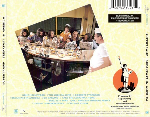 Supertramp - Breakfast In America, (CD) [2]