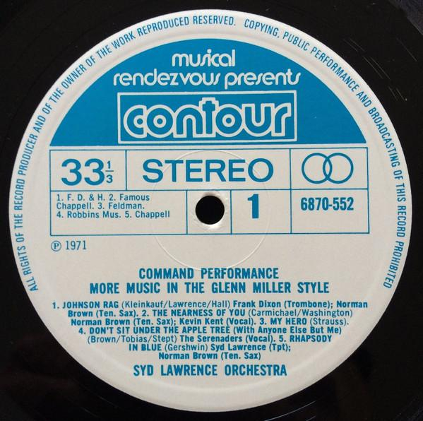 Syd Lawrence And His Orchestra - Command Performance (Disc Vinil) [2]