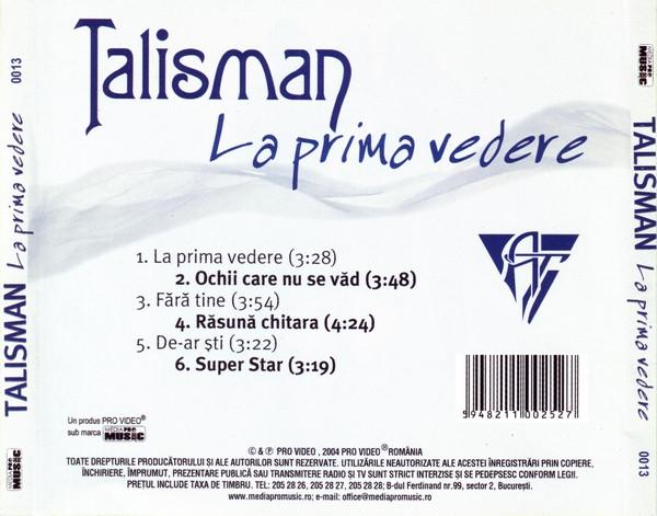 Talisman - La Prima Vedere, (CD) [2]