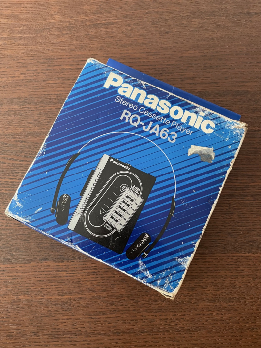 Tape player Panasonic RQ-JA63 (boxed) [11]