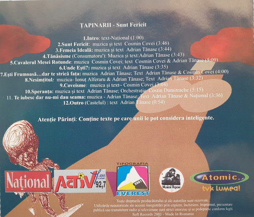 Țapinarii – Sunt Fericit (CD) [2]