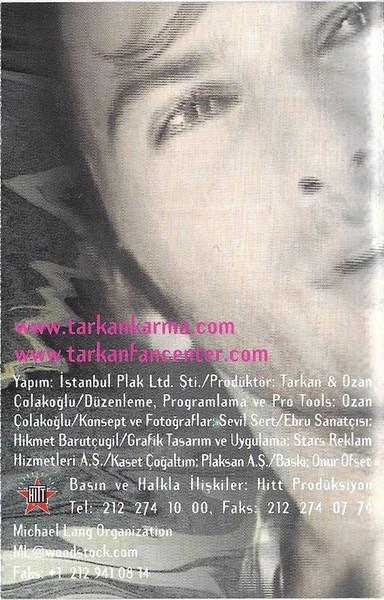 Tarkan - Karma, (Casetă Audio) [2]