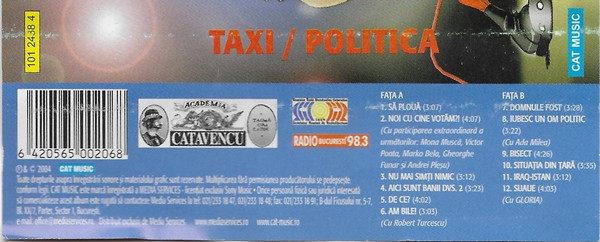 Taxi - Politica , (Casetă Audio) [2]