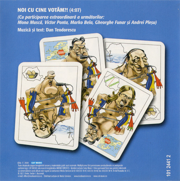Taxi - Noi Cu Cine Votăm?! , (CD) [2]
