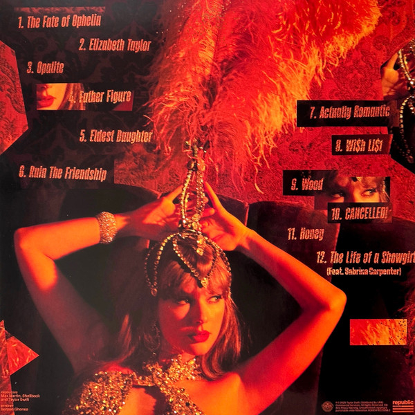 Taylor Swift – The Life Of A Showgirl Vinyl [3]