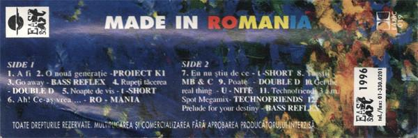 Techno Dance Party (Made In Romania) Vol 1 (Caseta Audio) [2]