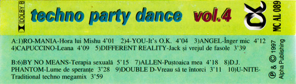 Techno Dance Party (Made In Romania) Vol 4 (Casetă Audio) [2]