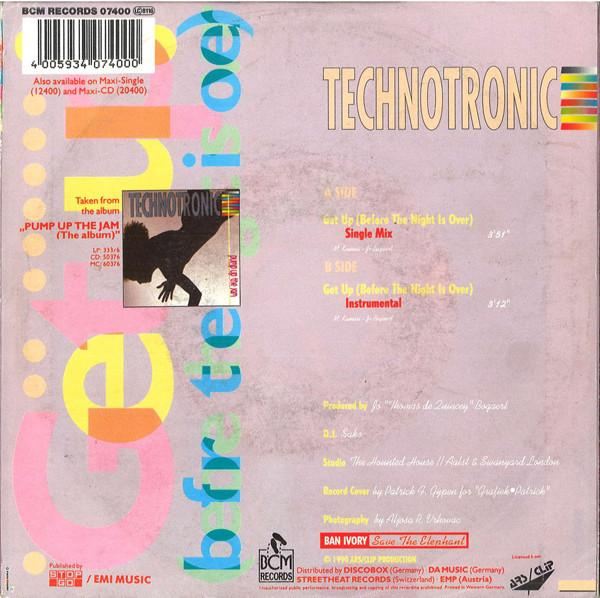 Technotronic - Get Up (Before The Night Is Over) (Disc Vinil) [2]