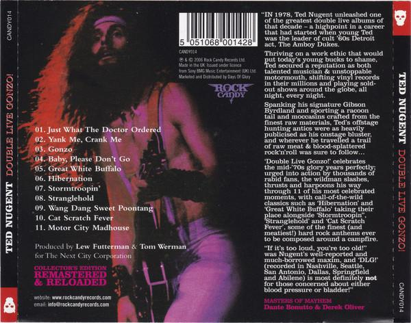 Ted Nugent - Double Live Gonzo! (CD) [2]