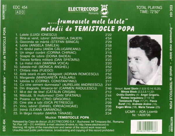 Temistocle Popa - „...Frumoasele Mele Lalele“ – Melodii De Temistocle Popa [2]