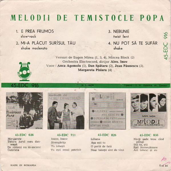Temistocle Popa - Melodii De Temistocle Popa [2]