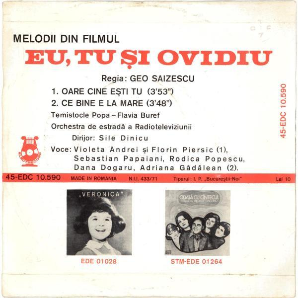 Temistocle Popa - Muzică Din Filmul Eu, Tu Și Ovidiu [2]