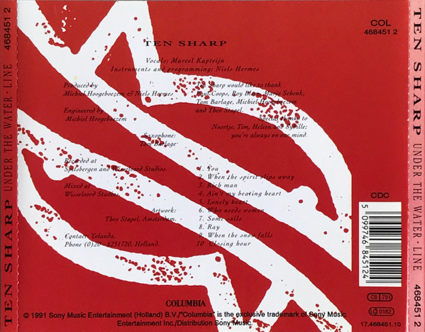 Ten Sharp - Under The Water-Line (CD) [2]